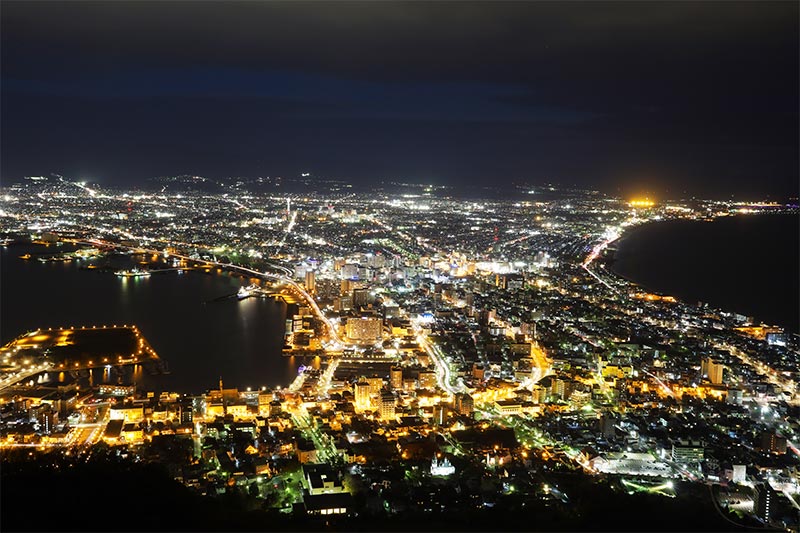 画像：函館山からの夜景