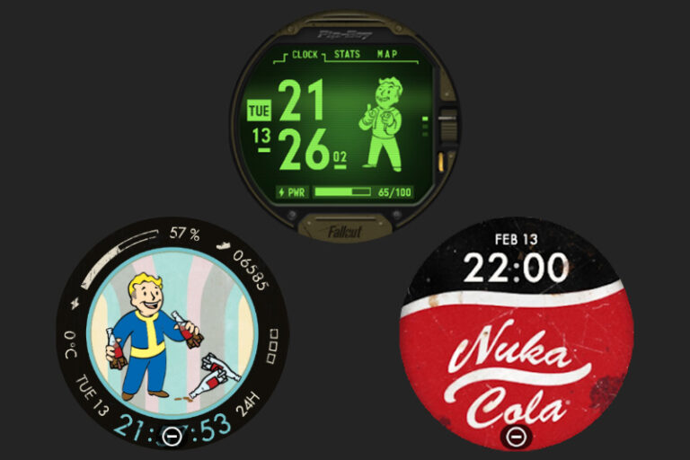 Fallout フォールアウト スマートウォッチ 腕時計 Falloutの文字盤でスマートウォッチをPip-Boyにしてみた【レビュー