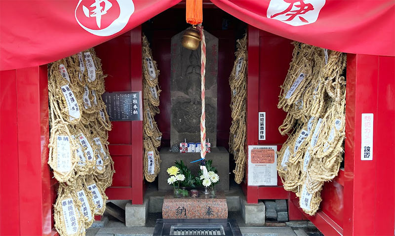 画像：鳩森八幡神社の画像：鳩森八幡神社の庚申塚02