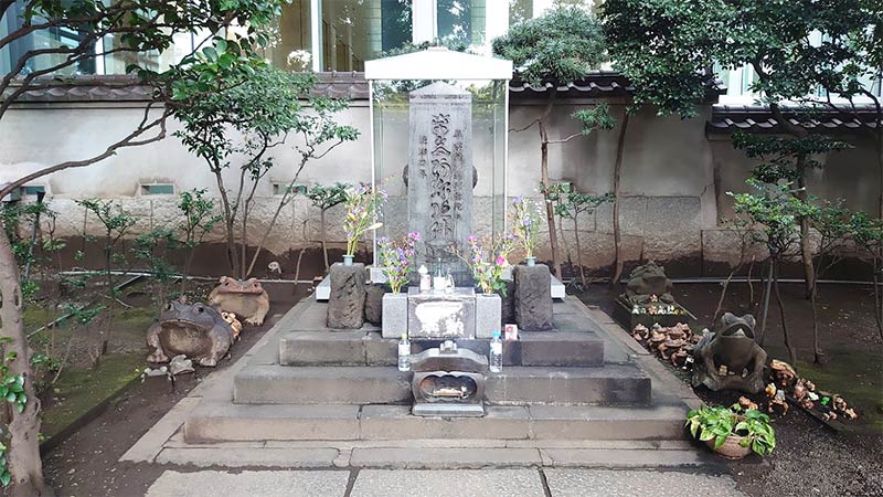 画像：東京・平将門の首塚