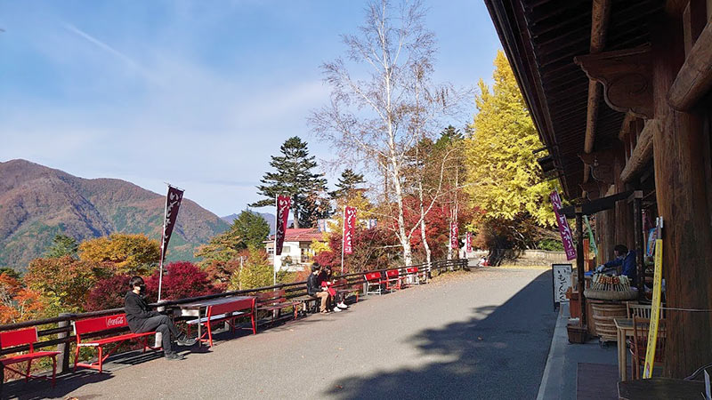 画像：三峯神社のお犬茶屋