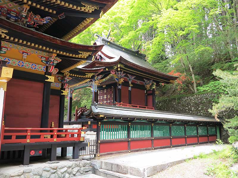 画像：三峯神社の本殿