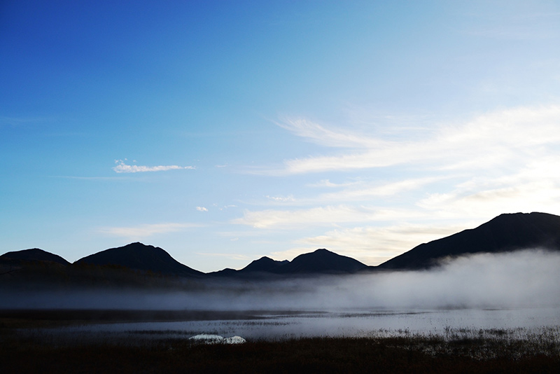 画像：小田代ヶ原の幻の湖