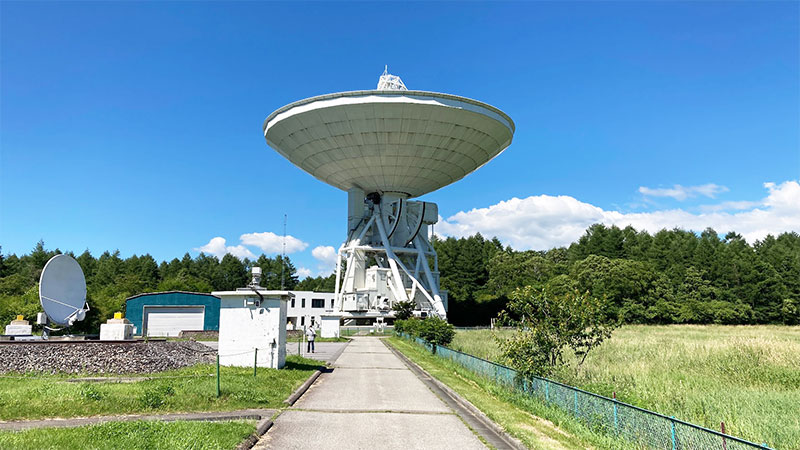 画像：の45mm電波望遠鏡