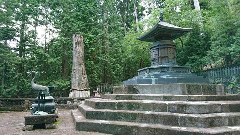 画像：徳川家康の墓